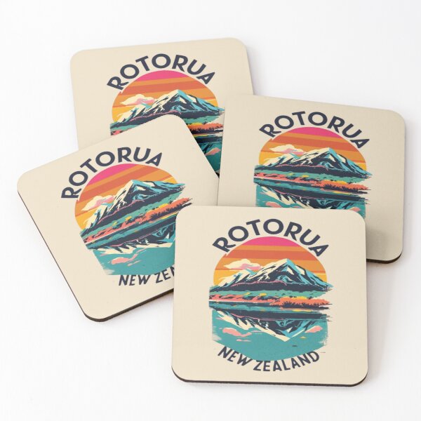 Item preview, Rotorua Geothermal Wonders, New Zealand Travel, Vintage designed and sold by UrbanGraphixs.