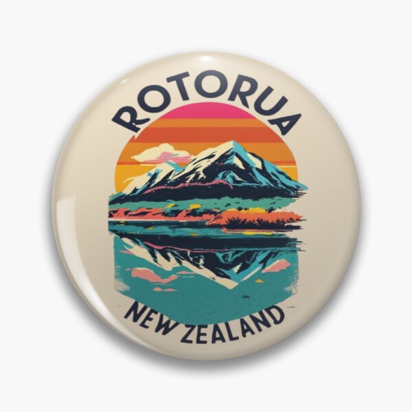Item preview, Rotorua Geothermal Wonders, New Zealand Travel, Vintage designed and sold by UrbanGraphixs.
