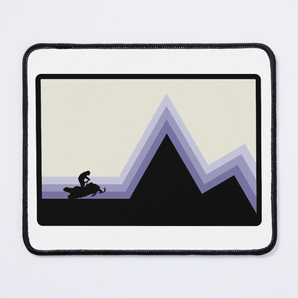 Item preview, Retro Snowmobile Retro Sled designed and sold by AIVDesignCo.
