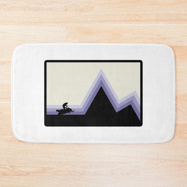 Item preview, Retro Snowmobile Retro Sled designed and sold by AIVDesignCo.