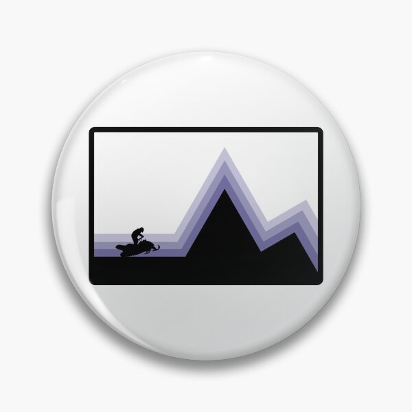 Item preview, Retro Snowmobile Retro Sled designed and sold by AIVDesignCo.