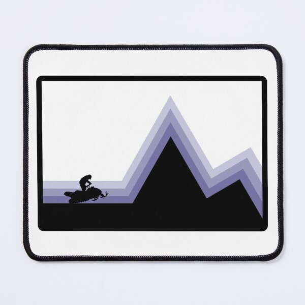 Item preview, Retro Snowmobile Retro Sled designed and sold by AIVDesignCo.