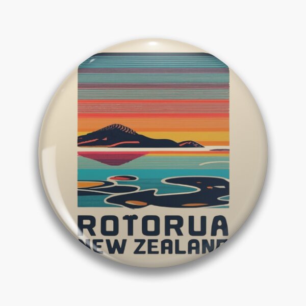 Item preview, Rotorua Geothermal Wonders, New Zealand Travel, Vintage designed and sold by UrbanGraphixs.