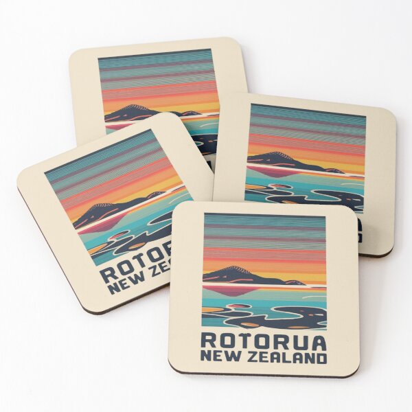 Item preview, Rotorua Geothermal Wonders, New Zealand Travel, Vintage designed and sold by UrbanGraphixs.