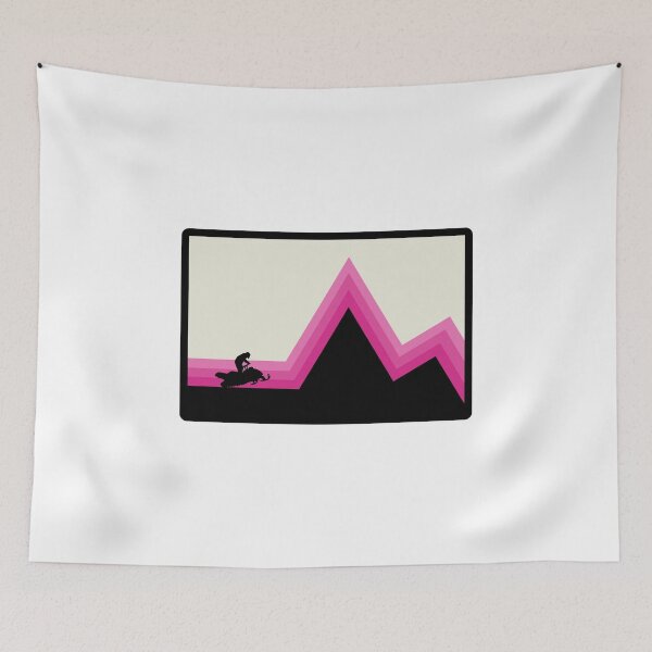Item preview, Retro Snowmobile Retro Sled designed and sold by AIVDesignCo.