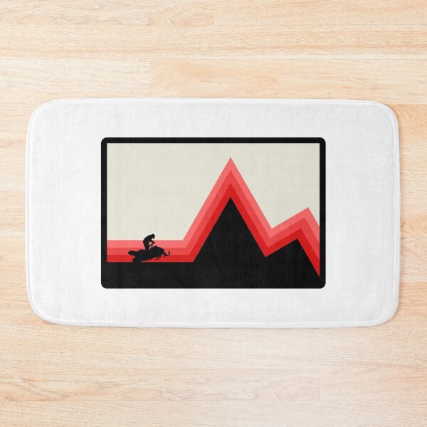 Item preview, Retro Snowmobile Retro Sled designed and sold by AIVDesignCo.