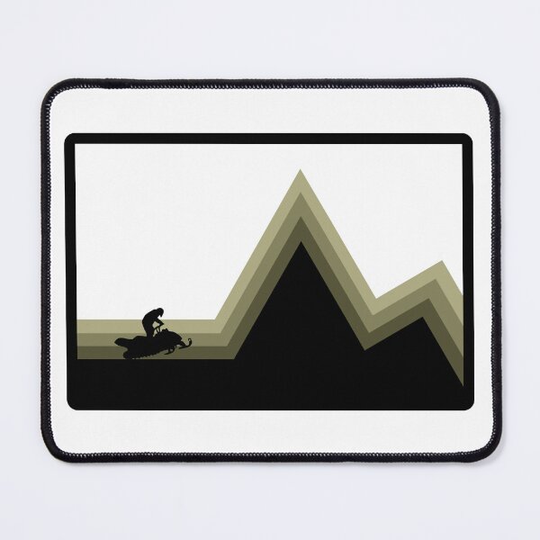 Item preview, Retro Snowmobile Retro Sled designed and sold by AIVDesignCo.
