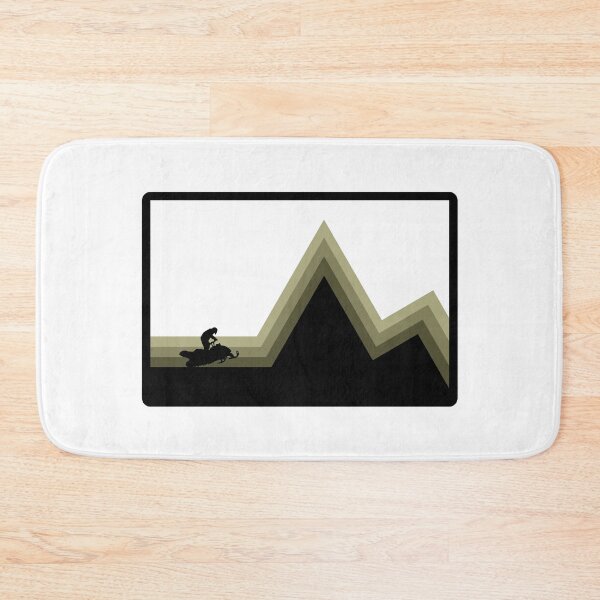 Item preview, Retro Snowmobile Retro Sled designed and sold by AIVDesignCo.