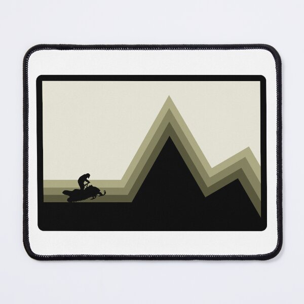 Item preview, Retro Snowmobile Retro Sled designed and sold by AIVDesignCo.
