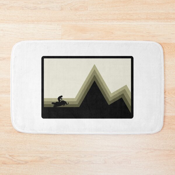 Item preview, Retro Snowmobile Retro Sled designed and sold by AIVDesignCo.