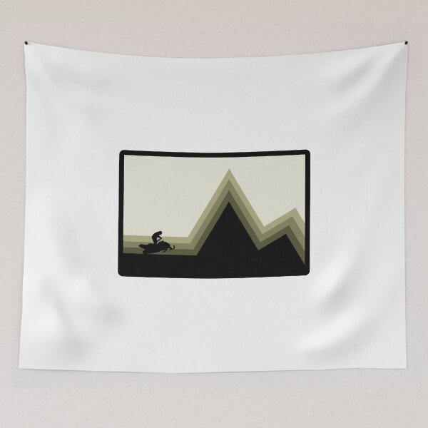 Item preview, Retro Snowmobile Retro Sled designed and sold by AIVDesignCo.