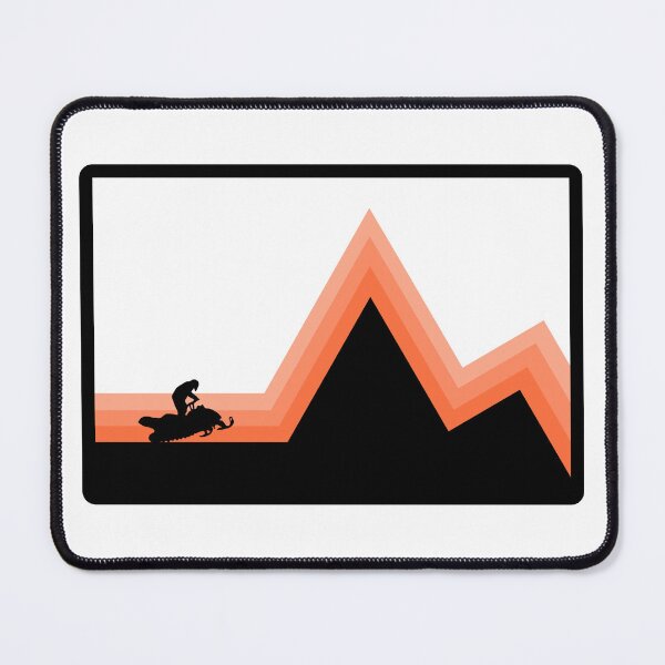 Item preview, Retro Snowmobile Retro Sled designed and sold by AIVDesignCo.