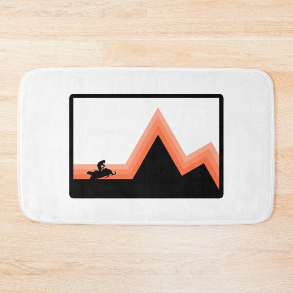 Item preview, Retro Snowmobile Retro Sled designed and sold by AIVDesignCo.