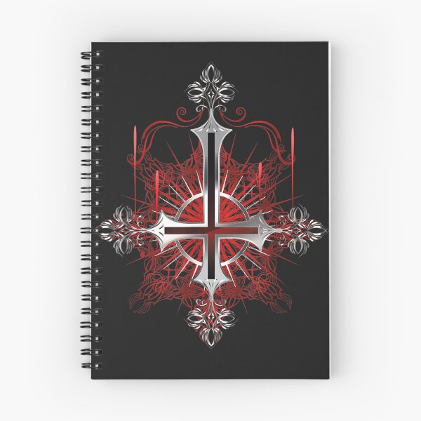 Item preview, Goth Occult Satanic Cross Upside Down Inverted Gothic Cross designed and sold by Hudoges.