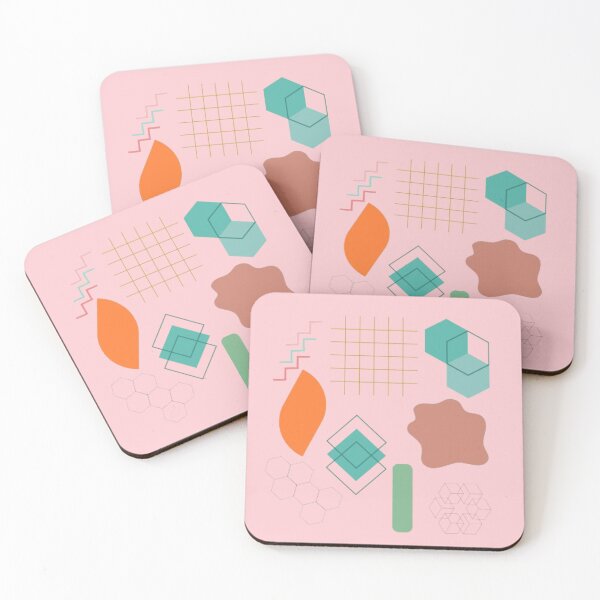Item preview, colorful abstract shape design designed and sold by neliswaj.