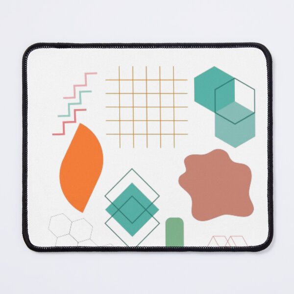 Item preview, colorful abstract shape design designed and sold by neliswaj.