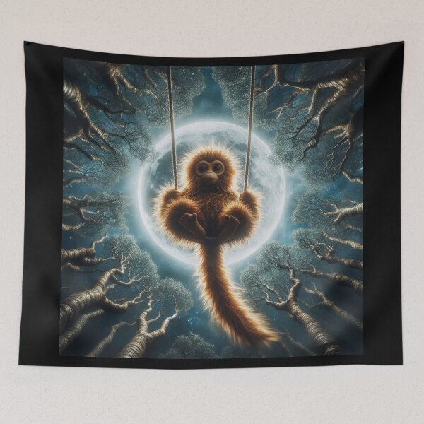 Item preview, Mystical Monkey Visionary Art designed and sold by Daniel Dudgeon.