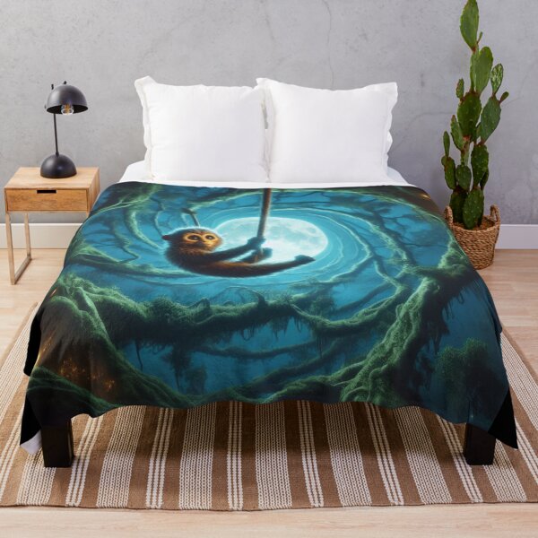 Item preview, Peculiar Monkey Paradise Canvas designed and sold by Daniel Dudgeon.