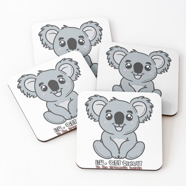Item preview, Dramatic Flair: Koala's Over-the-Top Moment designed and sold by pickaxflapper0p.