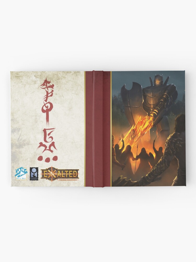Alternate view of Exalted Art: Warstrider Hardcover Journal