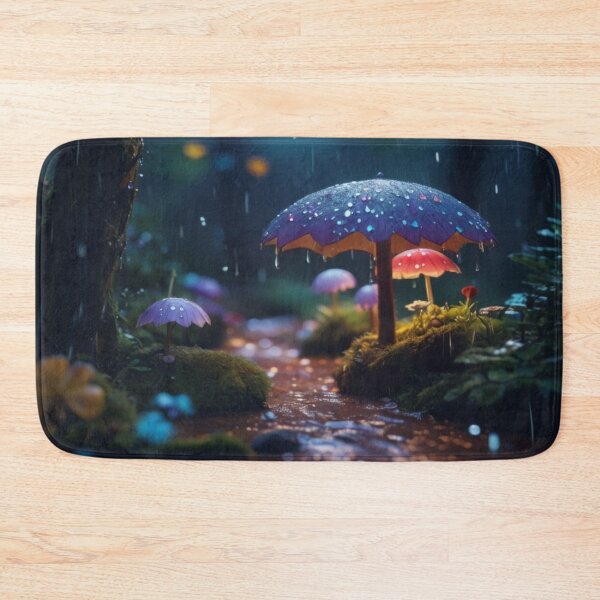 Item preview, Serene Calming Magic Mushroom Scenery Landscape designed and sold by WickedXDesigns.