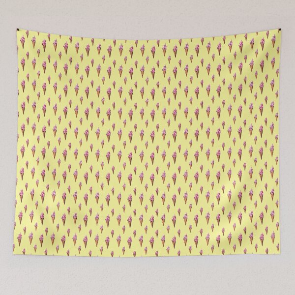 Item preview, Retro style ice cream cone for summer. designed and sold by isaartboho.
