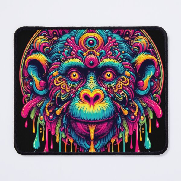 Item preview, Prismatic Monkey Mirage Art designed and sold by Daniel Dudgeon.
