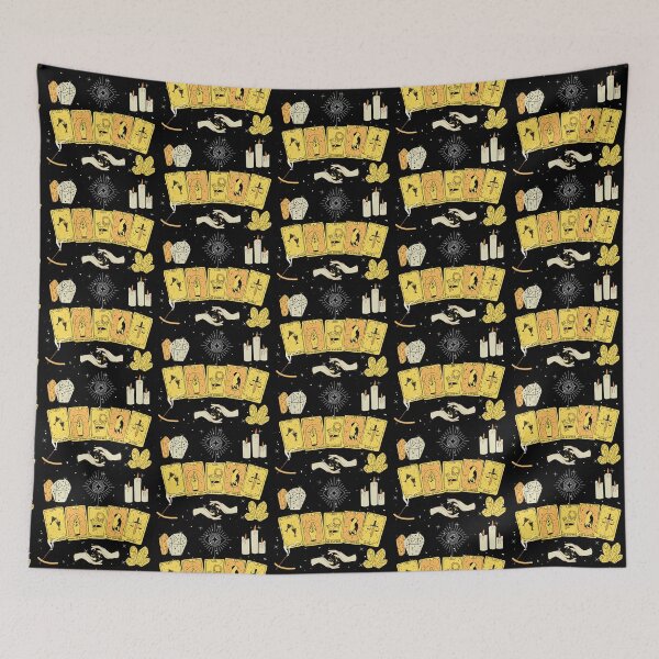 Item preview, Yellow Tarot Reading Graphic Design  designed and sold by drippysketchdlg.
