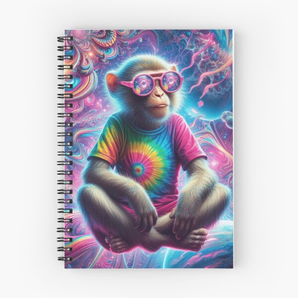 Item preview, Psychedelic Monkey Portrait designed and sold by Daniel Dudgeon.