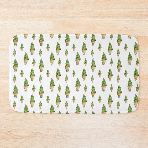 Item preview, Green tea ice cream Missing summer for everyone. designed and sold by isaartboho.