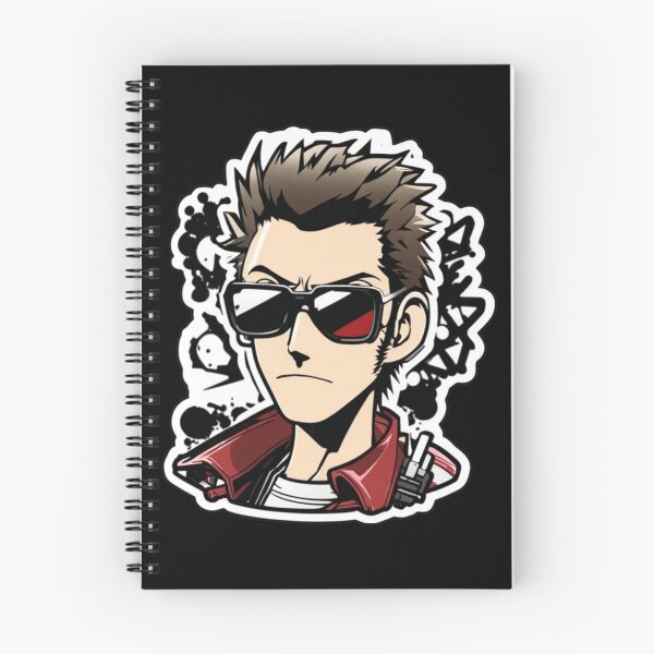 Item preview, Travis Touchdown Sticker Suda51 designed and sold by OnigiriSuiko.