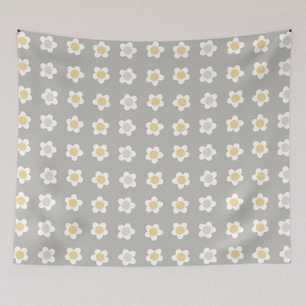 Item preview, Cute Flower Stripes Spring And Summer Floral Pattern Pale Green designed and sold by scorpiolane.