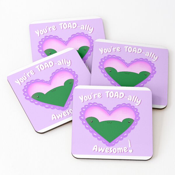 Item preview, Toadally Awesome Valentine’s designed and sold by ileandraws.