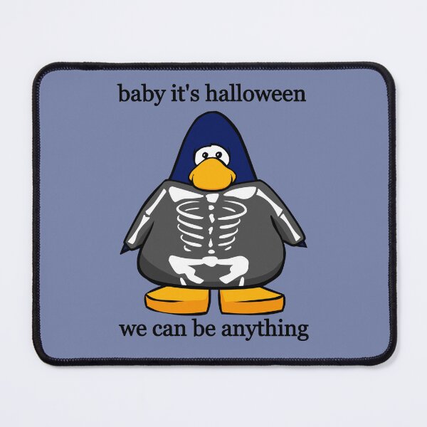 Item preview, club penguin skeleton phoebe bridgers halloween "baby it's halloween we can be anything"  designed and sold by bbboboo.