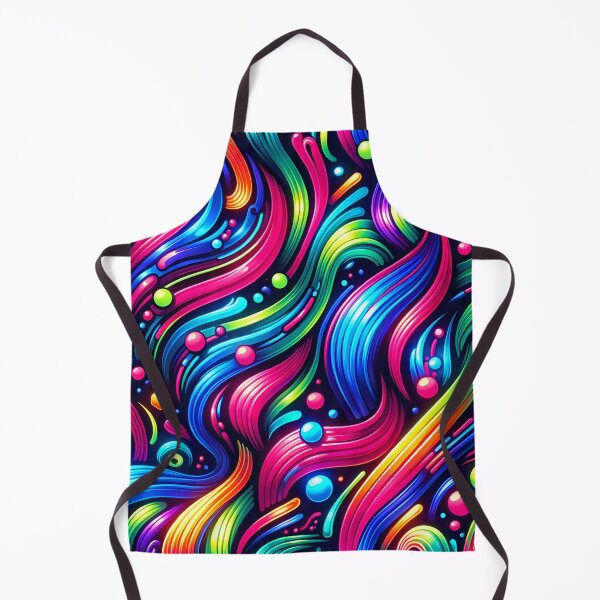 Item preview, Neon Swirls Pattern Design designed and sold by StickaTime.