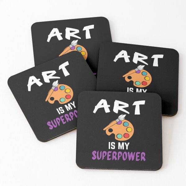Artikelvorschau, Kunstlehrer. Kunst ist meine Superkraft entworfen und verkauft von annoying-shirts.