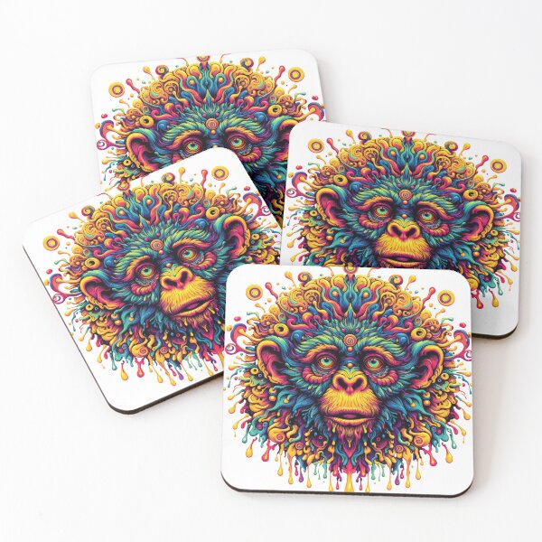 Item preview, Psychedelic Monkey Suspense Art designed and sold by Daniel Dudgeon.