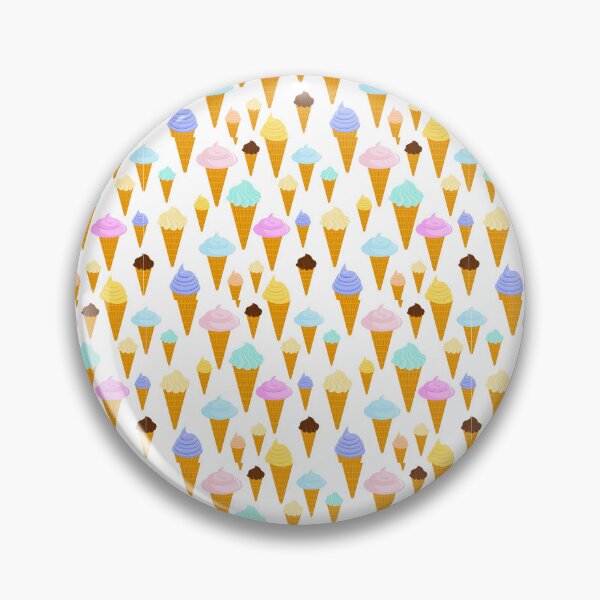 Item preview, Ice cream cones in a variety of flavors for the summer. designed and sold by isaartboho.