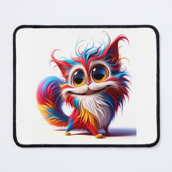 Item preview, colorful cat image designed and sold by sbrstore.