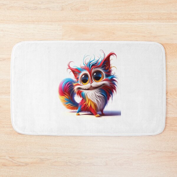 Item preview, colorful cat image designed and sold by sbrstore.