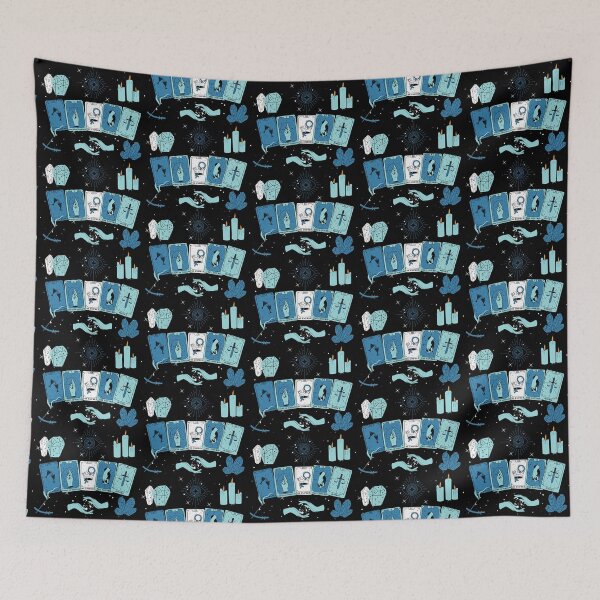 Item preview, Blue Tarot Reading Graphic Design  designed and sold by drippysketchdlg.