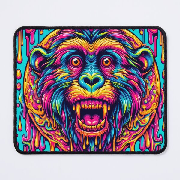 Item preview, Psychedelic Monkey Whimsy Art designed and sold by Daniel Dudgeon.