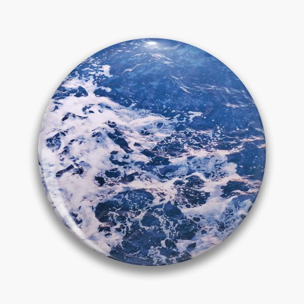 Item preview, Blue Ocean Waves Mounted designed and sold by Person-VIP.