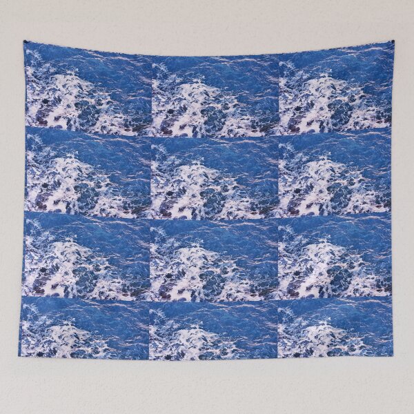 Item preview, Blue Ocean Waves Mounted designed and sold by Person-VIP.