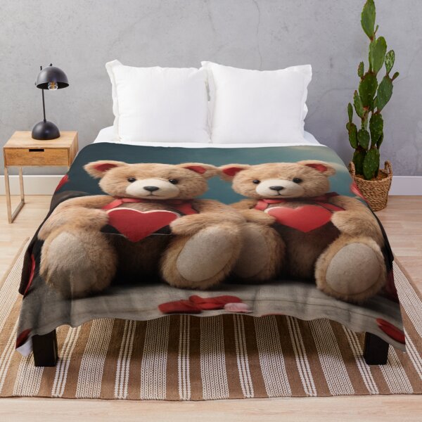 Item preview, Kawaii - Be My Valentines - Teddy Bear - Cute - Digital Art Design designed and sold by TheHappyK.