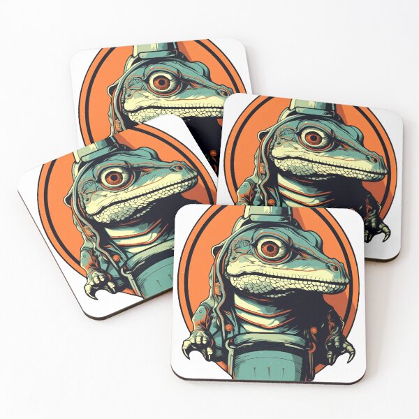 Item preview, Reptillian Pilot - Orange designed and sold by AeonMind.