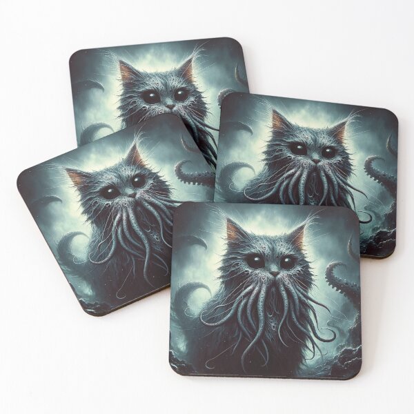 Item preview, Cathulu Cthulhu Cat designed and sold by RichardGecko.