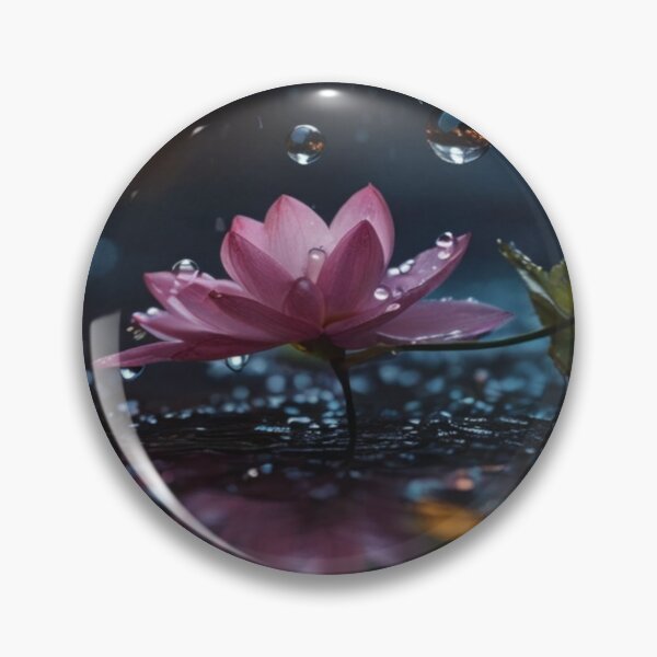 Item preview, Serene Water Lily Art Print designed and sold by WickedXDesigns.