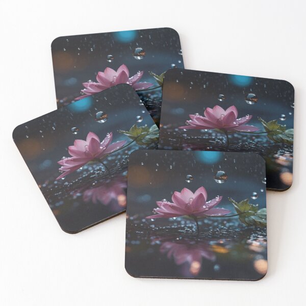 Item preview, Serene Water Lily Art Print designed and sold by WickedXDesigns.