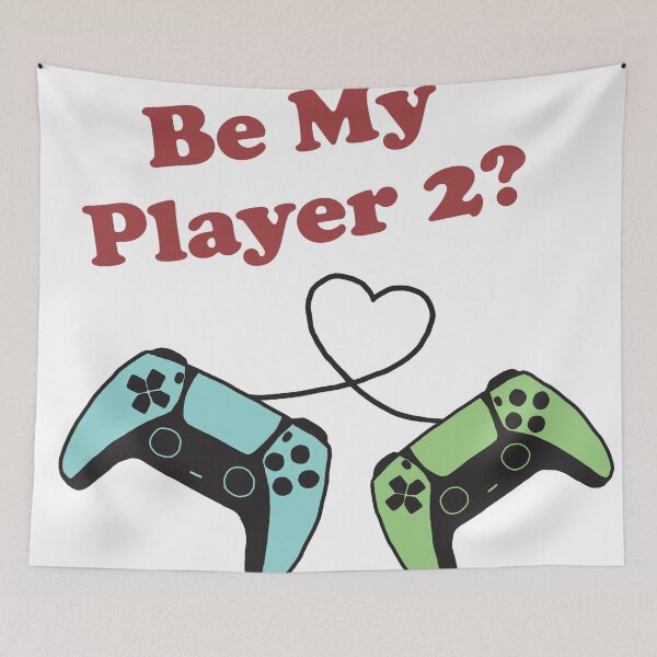 Item preview, Be My Player 2? (version 2) designed and sold by TerzichCreative.